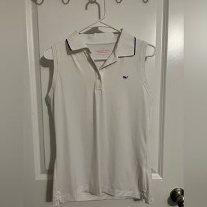 White Vineyard Vines Performance Sleeveless Top Size:S
